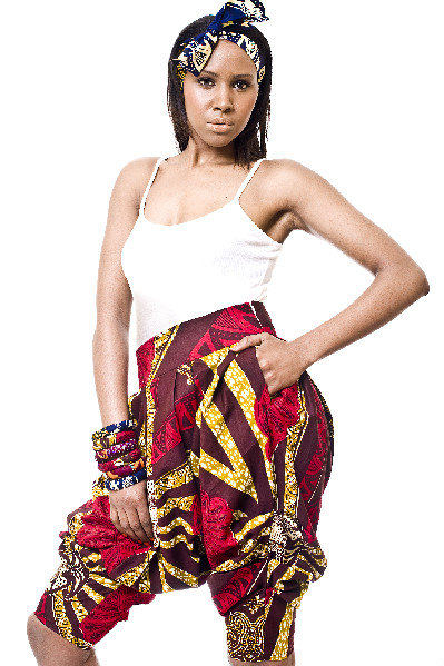 Zimbabwe - Gorgeous Costumisable Dashiki African Shorts
