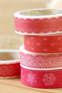 New quality lace and cartoon series washi masking tape 