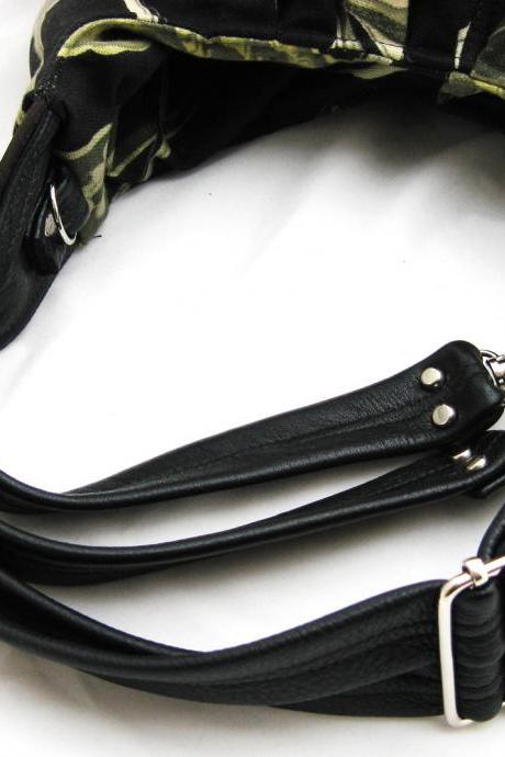 Leather straps for XL convertible tote