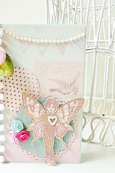 Fairy Angel handmade card 