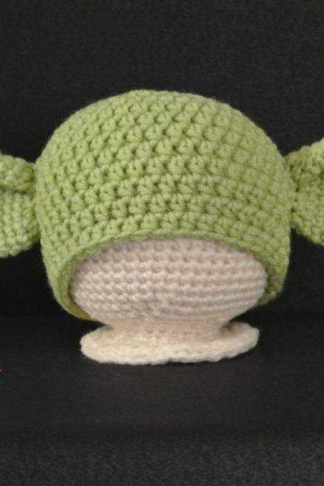 Green Baby Hat (All Sizes) PDF Pattern