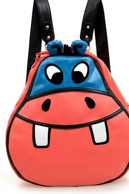 Hippo shoulder bag student bags