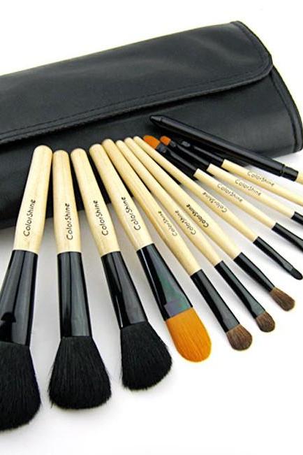 High Quality Makeup Brush Set Colorshine 12 Cosmetic Brush Set Professional Makeup Tools Makeup Tools