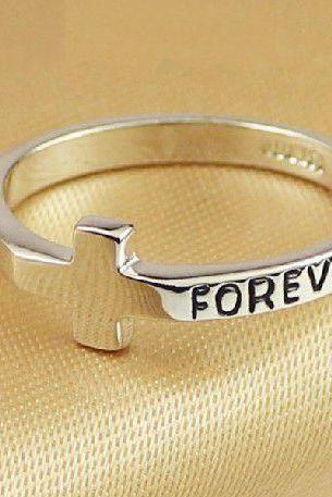 Cross Forever Ring