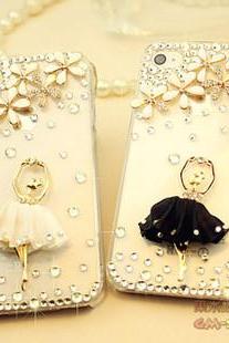 Bling Ballet Dancing Girl Case For Iphone 6 Plus Case,iphone 5/5s/5c/4s/4 ,samsung Galaxy S3/s4/s5 Cover,samsung Note 1/2/3/4,mega 5.8/6.3,htc