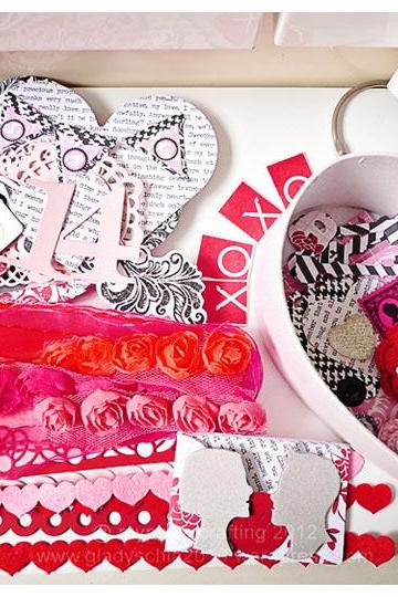 Valentine kit 2012 - Heartshape in a box 
